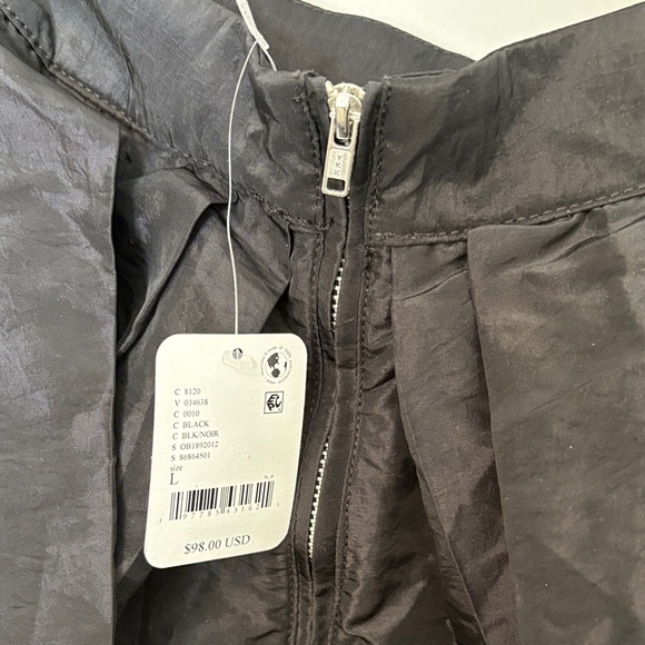 Free People Black A-Line Skirt L - Picture 6 of 9